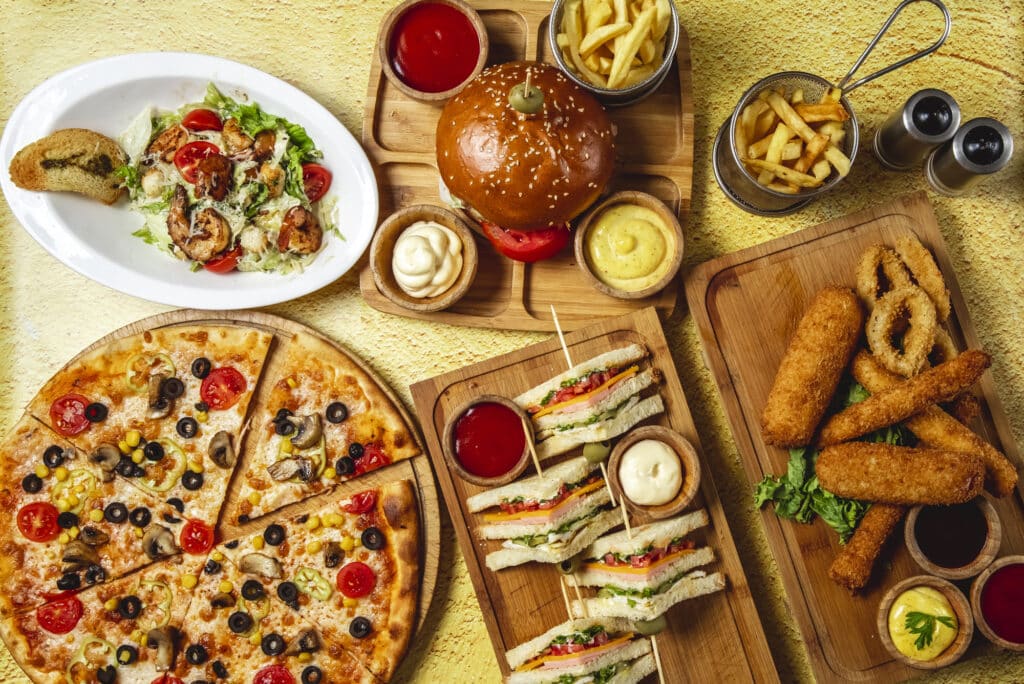 Food advertising photography